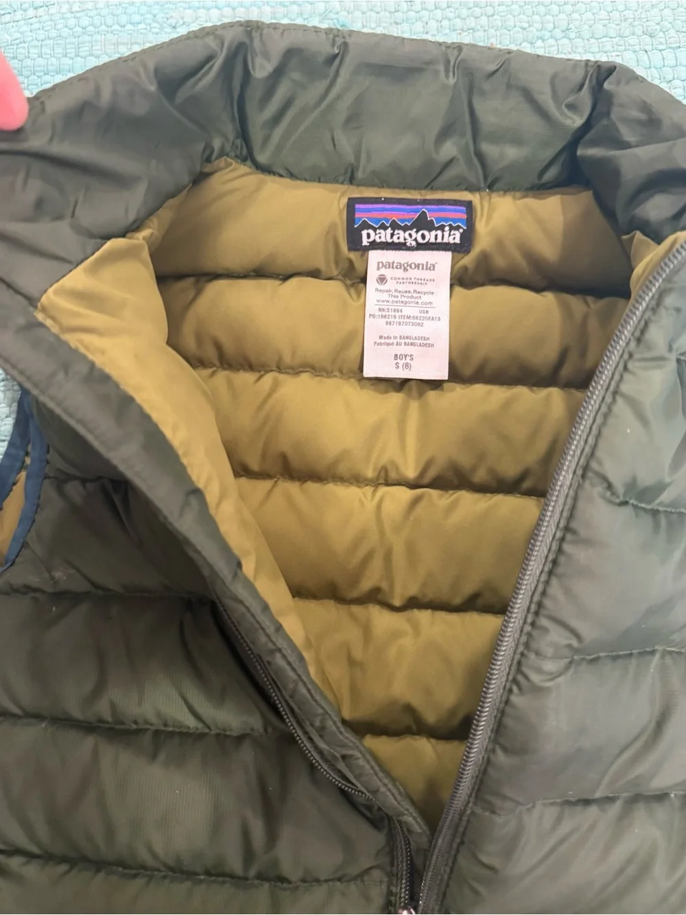 Patagonia boys’ down